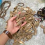 Dây Chuyền Trầm Hương Tự Nhiên Dầu Già Hàng Kiến Phôi Tuyển