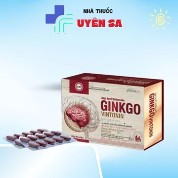 [CHÍNH HÃNG] Hoatj huyết Dưỡng não GINKGO VINTONIN - Hỗ trợ hoạt huyết, tăng cường tuần hoàn não