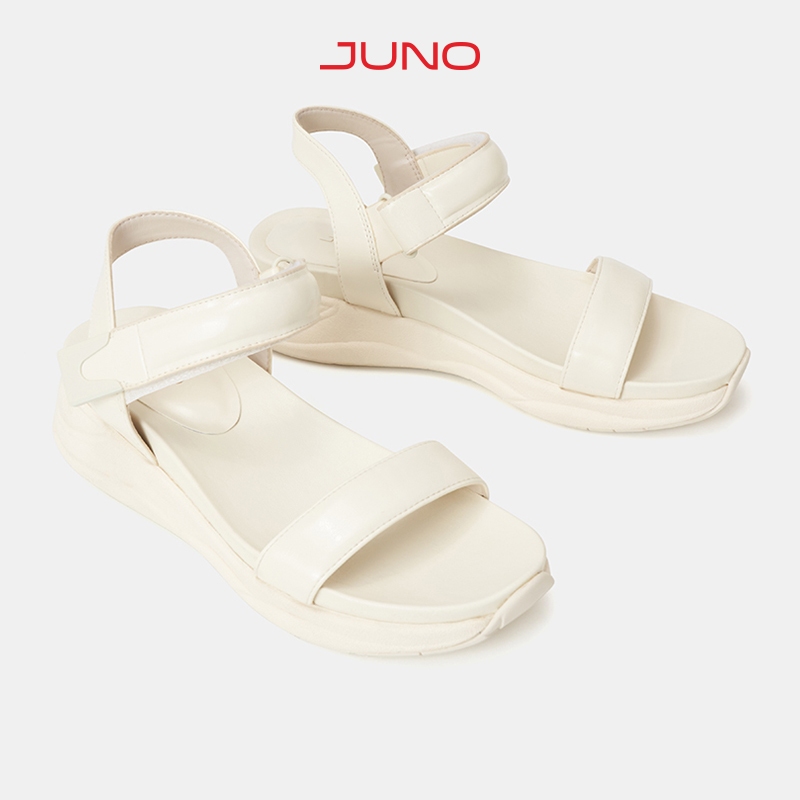 Giày Sandal Nữ 5cm Thời Trang JUNO Đế Thể Thao Quai Phồng SD05098