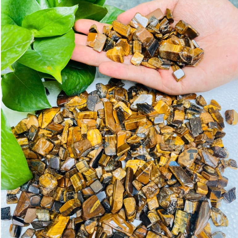 Đá Mắt Hổ tự nhiên (Tiger’s Eye Crystal) - Tăng ý chí vững vàng, bảo vệ khỏi năng lượng xấu