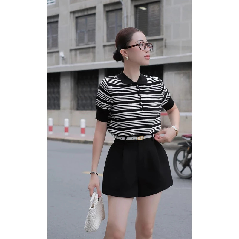 [Peinn]QUẦN ĐÙI LƯNG CAO CHẤT VẢI CHÉO HÀN CAO CẤP PHONG CÁCH BASIC DỄ MIX ĐỒ ĐỦ SIZE NHIỀU MÀU