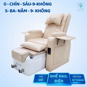 GHẾ NAIL ĐIỆN CAO CẤP – NÂNG TẦM DỊCH VỤ SPA, SALON CHUYÊN NGHIỆP