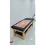 Giường Đá Muối Himalaya Gỗ Bọc Da Cao Cấp Loại
