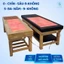 Giường Đá Muối Himalaya Gỗ Bọc Da Cao Cấp Loại