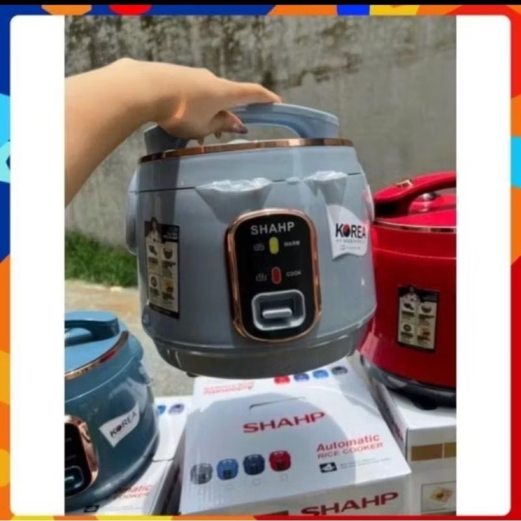 (giảm 50%) Nồi Cơm Điện SHAHP 1L/1.2L/1.8L - Mẫu Mới Hiện Đại, Nấu Cơm Nhanh-dẻo-thơm, Độ Bền Cao