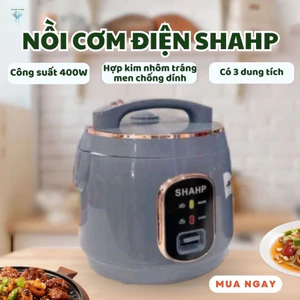 Nồi Cơm Điện SHAHP 1L/1.2L/1.8L - Mẫu Mới Hiện Đại, Nấu Cơm Nhanh-dẻo-thơm, Độ Bền Cao