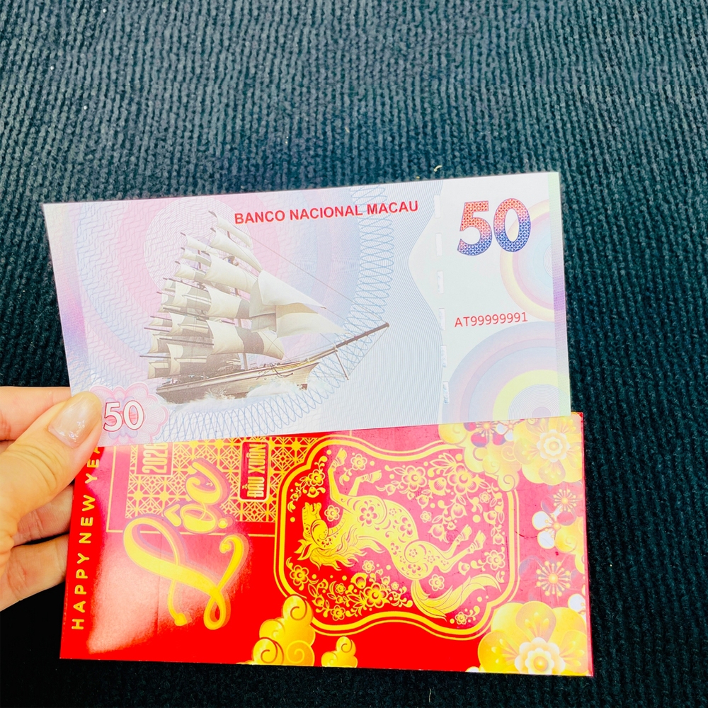 [BÁN CHẠY] SỈ 10 Tiền Thuận Buồm Xuôi Gió Macao lưu niệm Có Bảo An Siêu Đẹp ý nghĩa phong thủy và sưu tầm
