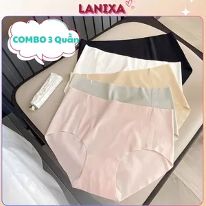 SET 5 Quần lót su nữ mềm mại thoáng khí cạp vừa ôm mông gợi cảm sexy kiểu dáng basic LANIXA L059