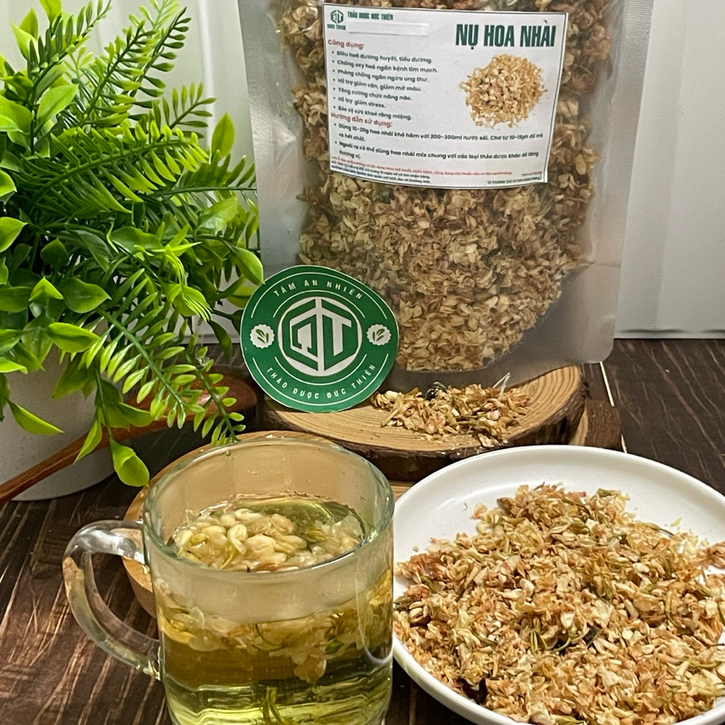 Nụ Nhài Khô Đức Thiện Loại 1 100g/200g – Khô, Sạch, Thơm – Làm Đẹp Da, Chống Lão Hóa, Hỗ Trợ Tim