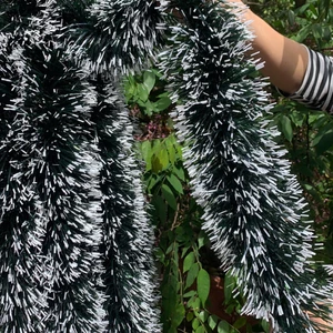 15cm Dây chồn xù to 15cm đẹp trang trí Giáng sinh - Dây thông treo cửa Noel
