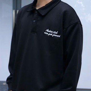 Áo Sweater Polo Unisex Chất Nỉ 2 Da Áo Nỉ Nam Nữ Form Rộng S04