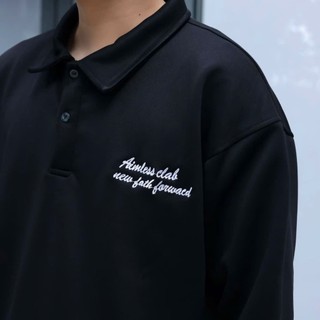 Áo Sweater Polo Unisex Chất Nỉ 2 Da Áo Nỉ Nam Nữ Form Rộng S04