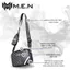 Túi đeo chéo hàn quốc chống nước sộc góc viền Friend-ST kèm túi mini N06 M.E.N [BẢO HÀNH 1 NĂM]