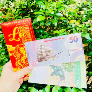 Sỉ 100 Tờ Tiền Thuận Buồm Xuôi Gió Kỉ Niệm Macao , Quà Tết