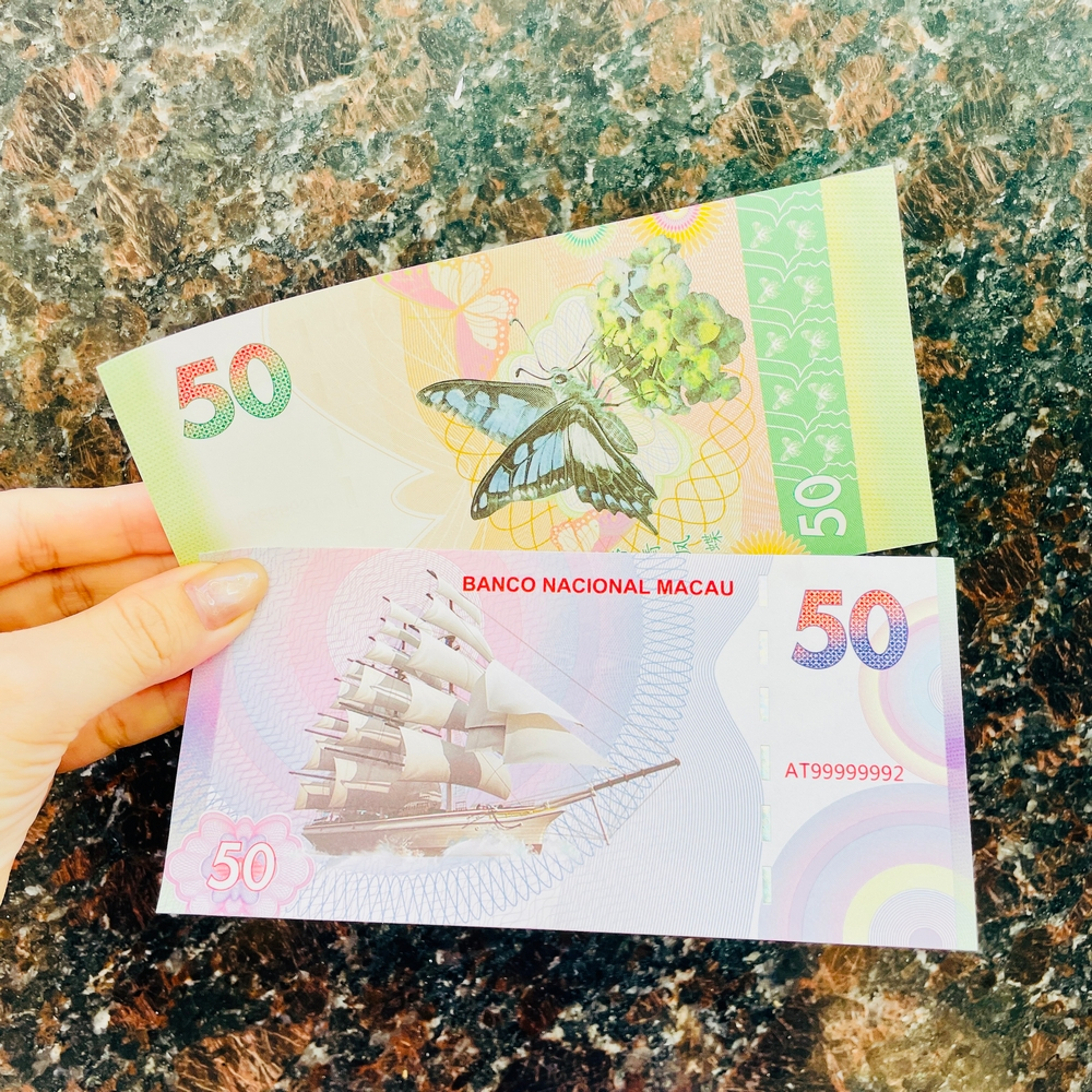 [BÁN CHẠY] Tờ Tiền Kỉ Niệm Thuận Buồm Xuôi Gió Của Macao, Có Bảo An Siêu Đẹp - Phong Thủy May Mắn