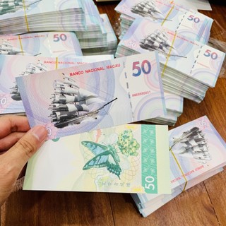 🌸BÁN CHẠY🌸 Sỉ 100 Tờ Tiền Thuận Buồm Xuôi Gió Kỉ Niệm Macao