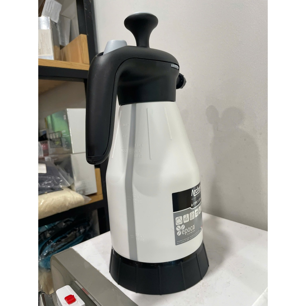 Bình xịt rửa xe ô tô, xe máy chịu hóa chất 1.5 lít A-Type 1.5 PRO EPDM – thương hiệu Epoca Made in Italy