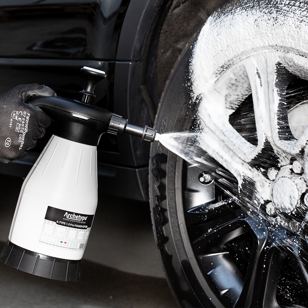 BÌNH PHUN BỌT TUYẾT RỬA Ô TÔ, XE MÁY A-TYPE PRESSURE SPRAYER 1.5L PRO FOAMER EPDM THƯƠNG HIỆU EPOCA XUẤT XỨ ITALY