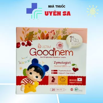 [CHÍNH HÃNG] BỔ SUNG SẮT GOODHEM - Bổ sung sắt, tăng khả năng tạo máu, giảm thiếu máu do thiếu sắt
