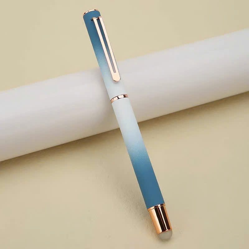 ( Mẫu Mới ) Bút Máy Tẩy Xóa H-01, Viết Êm Trơn Không Gai, Không Tắc Mực Dành Cho Học Sinh Tiểu Học.