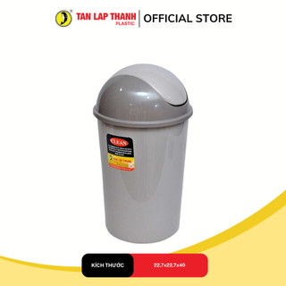 Thùng rác lật tròn nhựa nguyên sinh cao cấp Tân Lập Thành Sản phẩm chất lượng, nhà nhà thịnh vượng