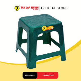 Ghế lùn kiểu vuông nhựa Tân Lập Thành Sản phẩm chất lượng, nhà nhà thịnh vượng