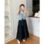 Chân váy maxi tầng 8S3conds xuất Hàn