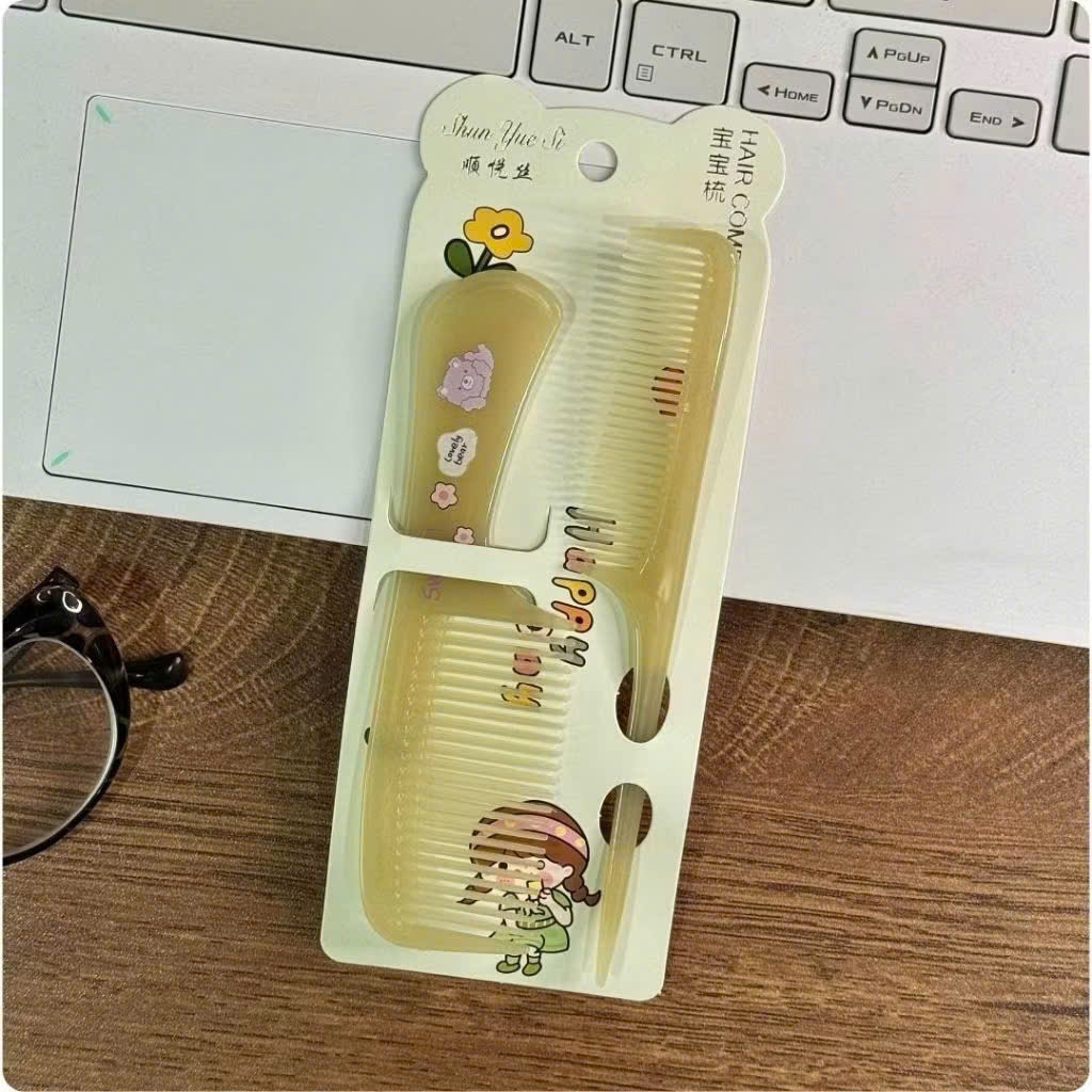 Set 2 Lược Chải Tóc, Tạo Kiểu Tóc