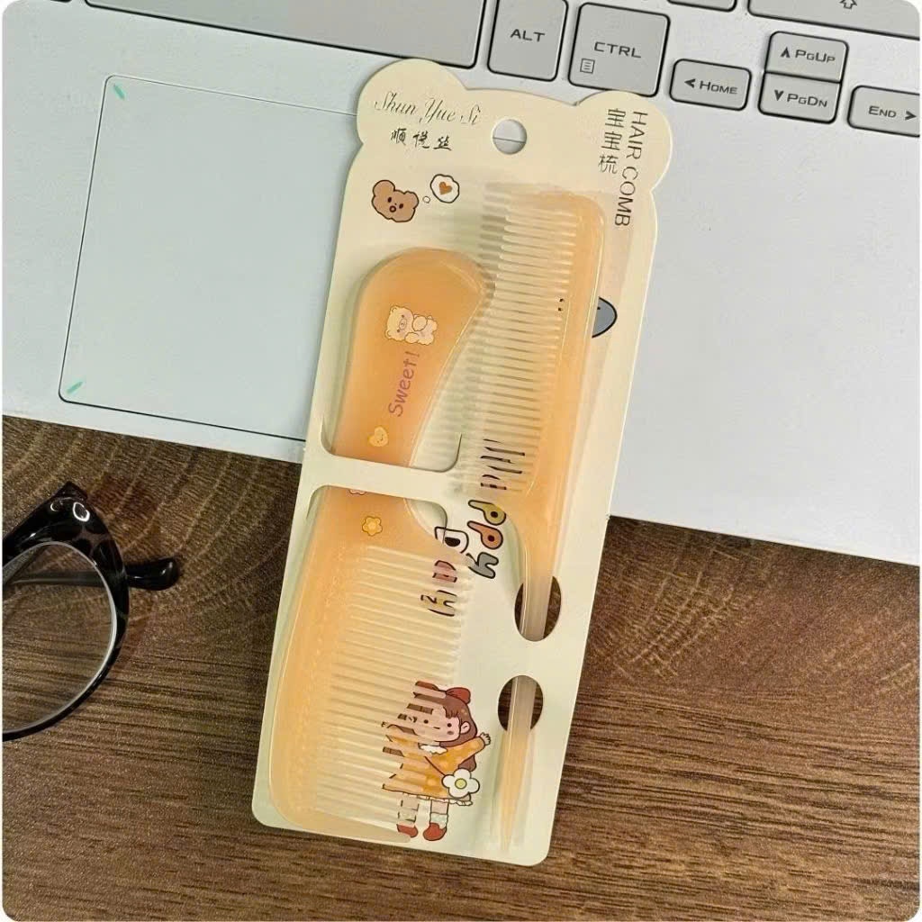Set 2 Lược Chải Tóc, Tạo Kiểu Tóc