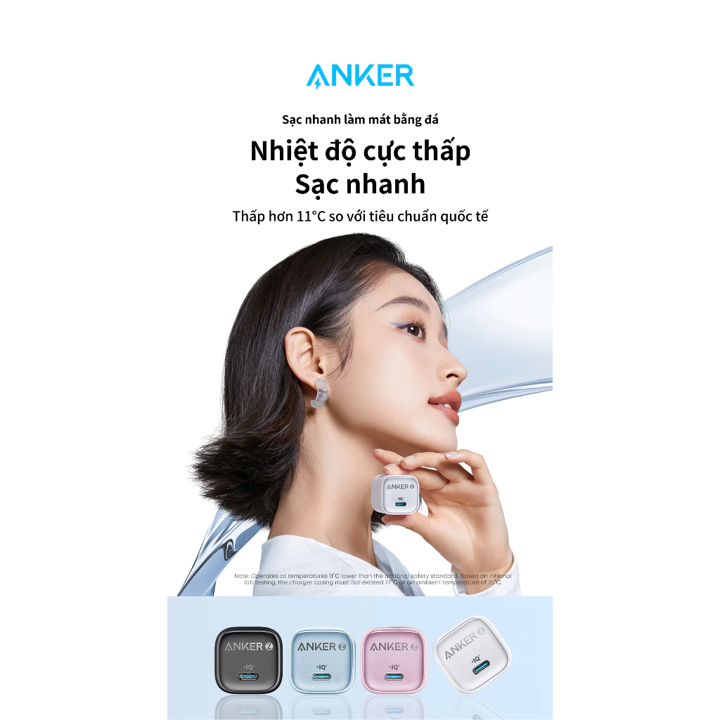 Nhiệt độ cực thấp khi sạc