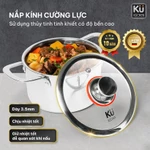 Bộ nồi inox 5 lớp - 4 món cao cấp KUCHEN KU3325 - đạt chuẩn LFGB (Đức) l Bảo hành 10 NĂM — ảnh 5