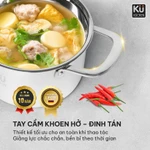 Bộ nồi inox 5 lớp - 4 món cao cấp KUCHEN KU3325 - đạt chuẩn LFGB (Đức) l Bảo hành 10 NĂM — ảnh 7