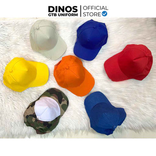 Nón Lưỡi Trai Trơn Dinos Phong Cách Unisex, Nhiều Màu Cá Tính Cho Nam Nữ