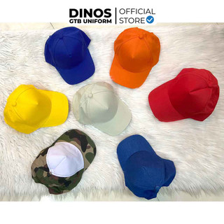 Nón Lưỡi Trai Trơn Dinos Phong Cách Unisex, Nhiều Màu Cá Tính Cho Nam Nữ