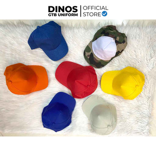 Nón Lưỡi Trai Trơn Dinos Phong Cách Unisex, Nhiều Màu Cá Tính Cho Nam Nữ