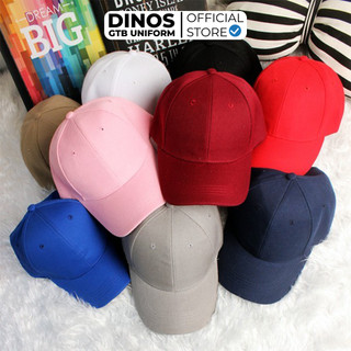Nón Lưỡi Trai Trơn Dinos Phong Cách Unisex, Nhiều Màu Cá Tính Cho Nam Nữ