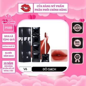 Son Kem Lì Merzy V6 (Đỏ Rượu Vang) Another Me The First Velvet Tint