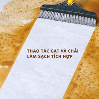 (COMBO 3) CÂY GẠT NƯỚC NHÀ TẮM KONOHA XANH- Chổi Chà Sàn 2IN1 Thông Minh Xoay 120 Độ