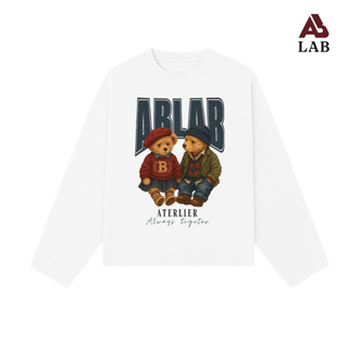 Áo thun boxy tay dài ABLAB Club form Unisex cotton 250GSM thoáng mát thấm hút mồ hôi tốt kiểu dáng basic