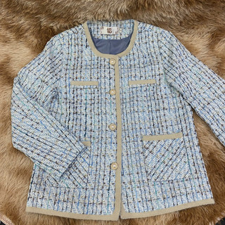 Áo Khoác Dạ Tweed Phong Cách Hàn Quốc AD77