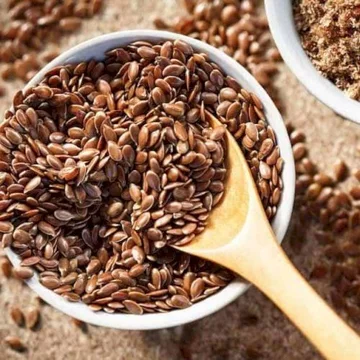 Hạt Lanh Nâu Nguyên Chất Loại 1 Chất Lượng Túi 500g/1kg Tự Nhiên Không Chất Bảo Quản
