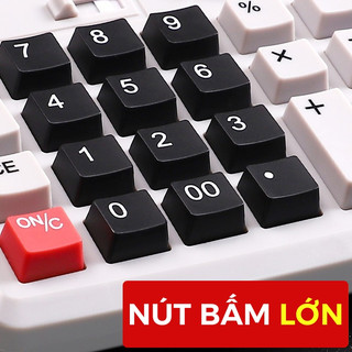 Máy Tính Cầm Tay Để Bàn 12 Số - Màn Hình LCD Góc Nghiêng, Máy Tính Cơ Bản Cho Kế Toán Văn Phòng
