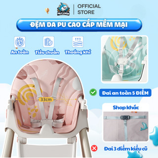 Ghế Ăn Dặm Cho Bé Pakey - Ngả Lưng, Gấp Gọn Nâng Hạ Độ Cao Dễ Dàng