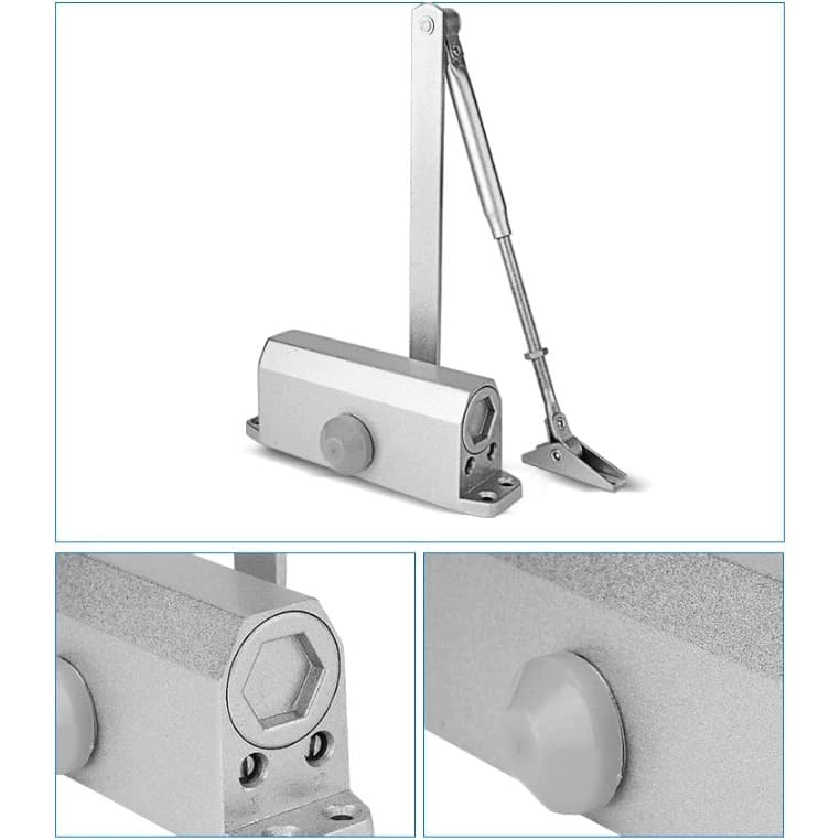 Tay Co Thủy Lực, Tay Đẩy Hơi - Củi Chỏ Hơi, Đóng Cửa Tự Động-cho cửa 25-45 kg-Siêu bền