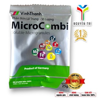 MicroCombi (gói 25gr) Vĩnh Thạnh - combi cholate nhập khẩu của Đức, giúp cây phát triển toàn diện