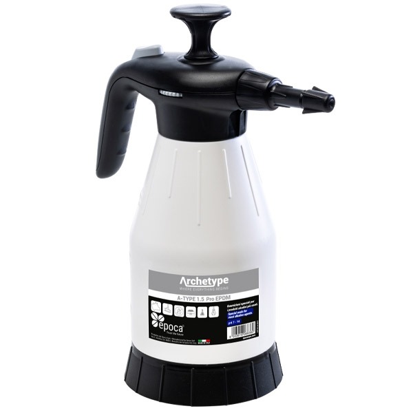 Bình xịt rửa xe ô tô, xe máy chịu hóa chất 1.5 lít A-Type 1.5 PRO EPDM – thương hiệu Epoca Made in Italy