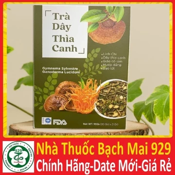 Trà Dây Thìa Canh – Trà đông trùng thảo mộc tự nhiên hộp 30 gói (chính hãng)
