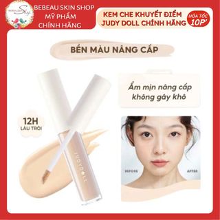 Kem Che Khuyết Điểm Judydoll Traceless Cloud-Touch Concealer Che Thâm Mắt Mụn Đỏ Hiệu Quả 3.2g