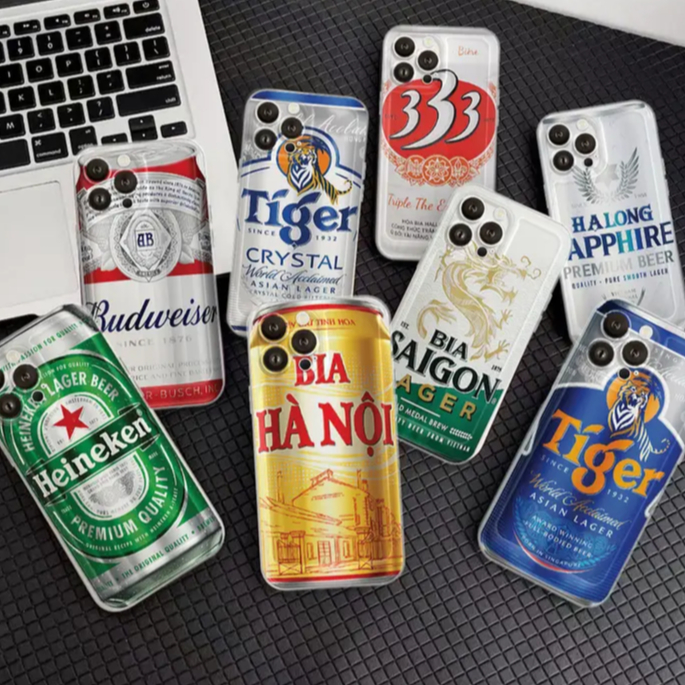 Ốp lưng iphone hình vỏ lon bia nổi tiếng cạnh vuông dành cho ip 6/7/8/plus/x/xr/xs/11/12/13/14/15/16/17/pro max - e9125