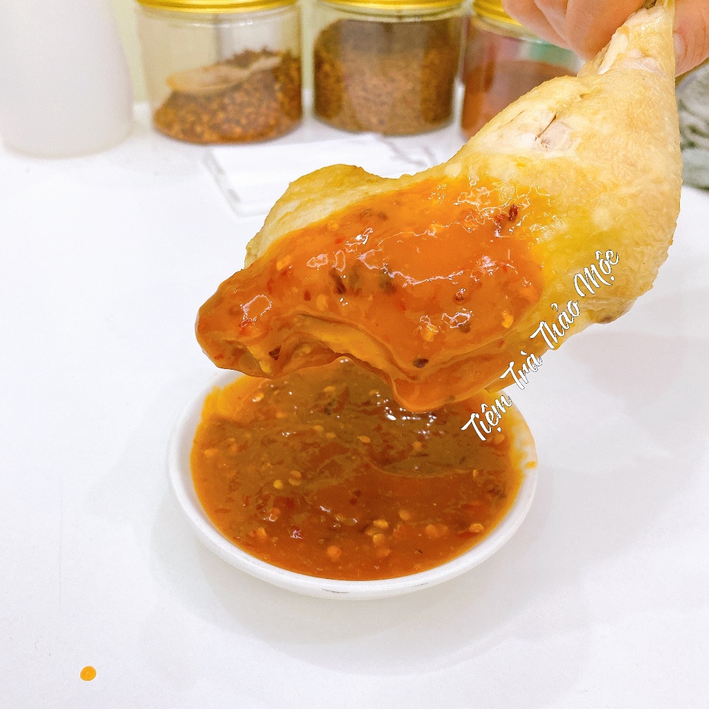 Sốt Chua Cay thơm ngon dùng để chấm thịt luộc, thịt nướng, thịt rán..